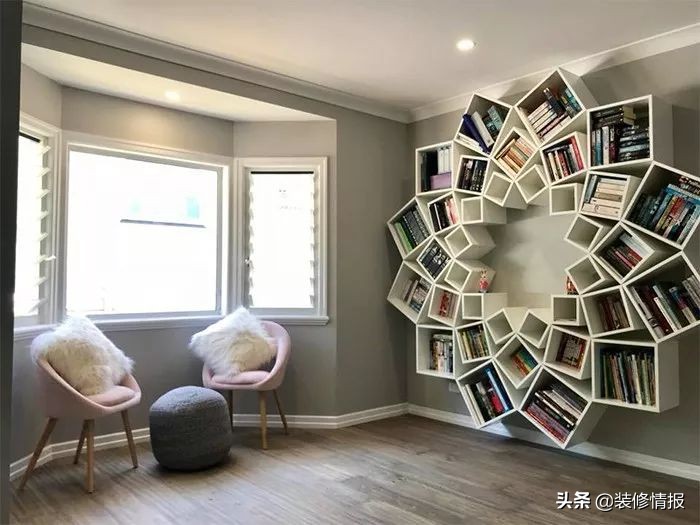 自制墙体书架简单又好用,最简单的书架构造