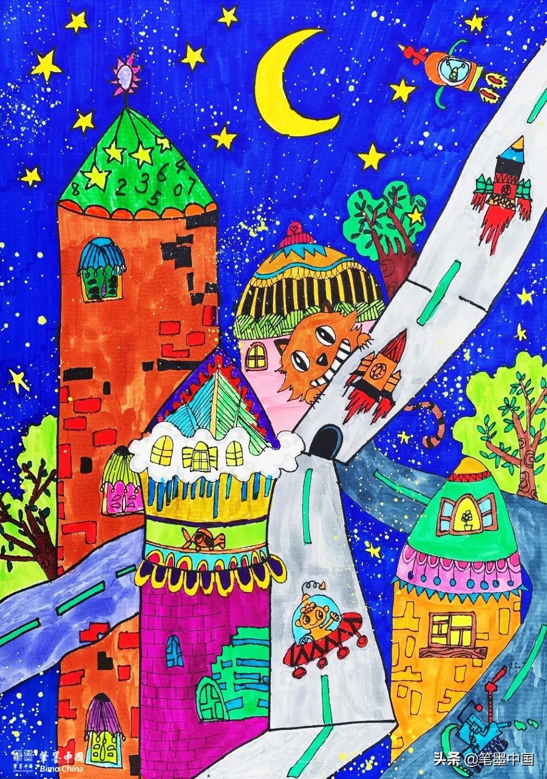 笔墨中国画画大赛作品图片,笔墨中国第五届大赛