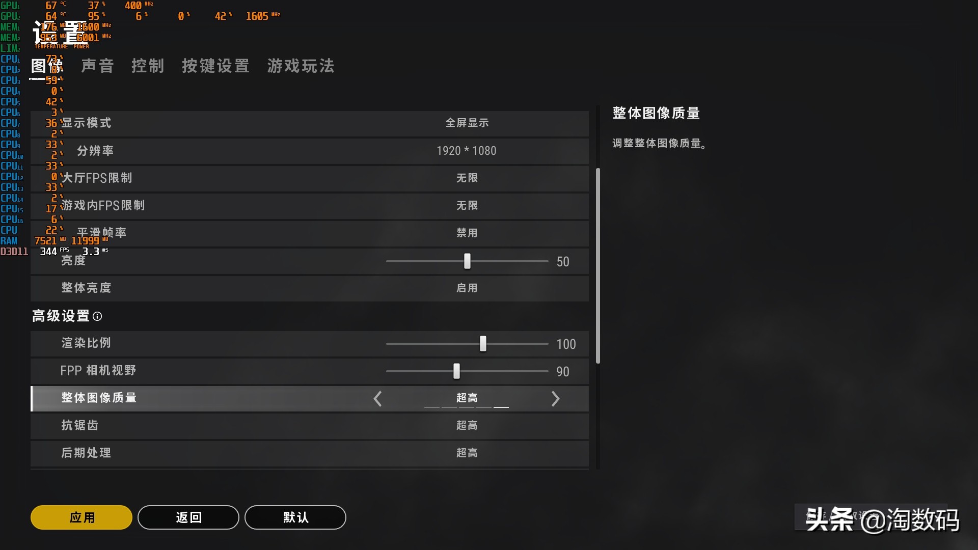 笔记本rtx3060ti各功耗表现,rtx3060满功耗140w在哪里看