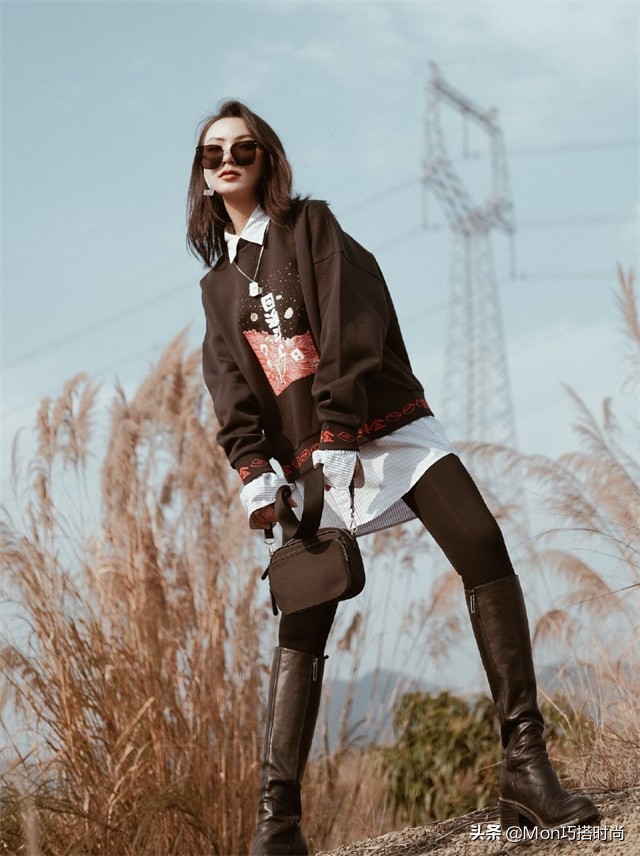 为什么我穿宽松款的卫衣显胖,为什么别人穿卫衣比你好看