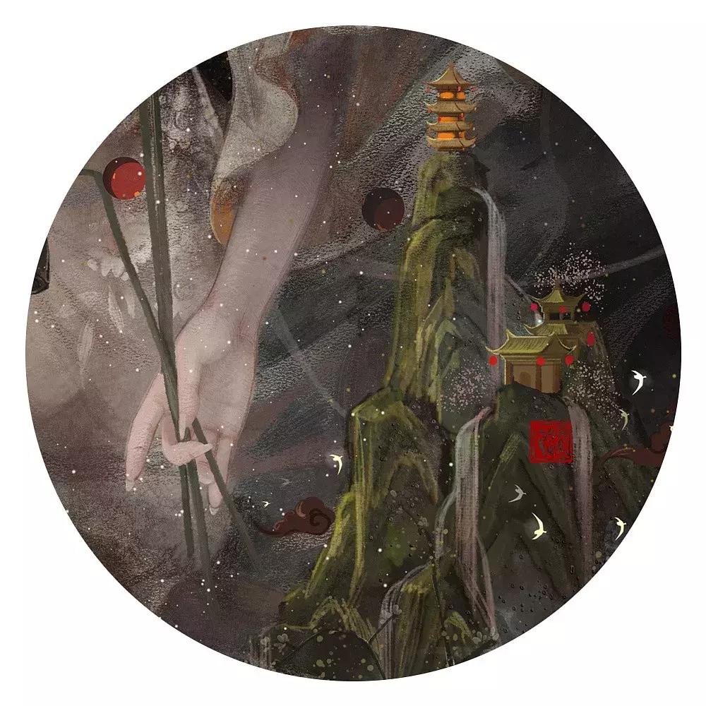 看完她笔下的古风美人,才知英雄难过美人关,一颦一笑让你醉倒