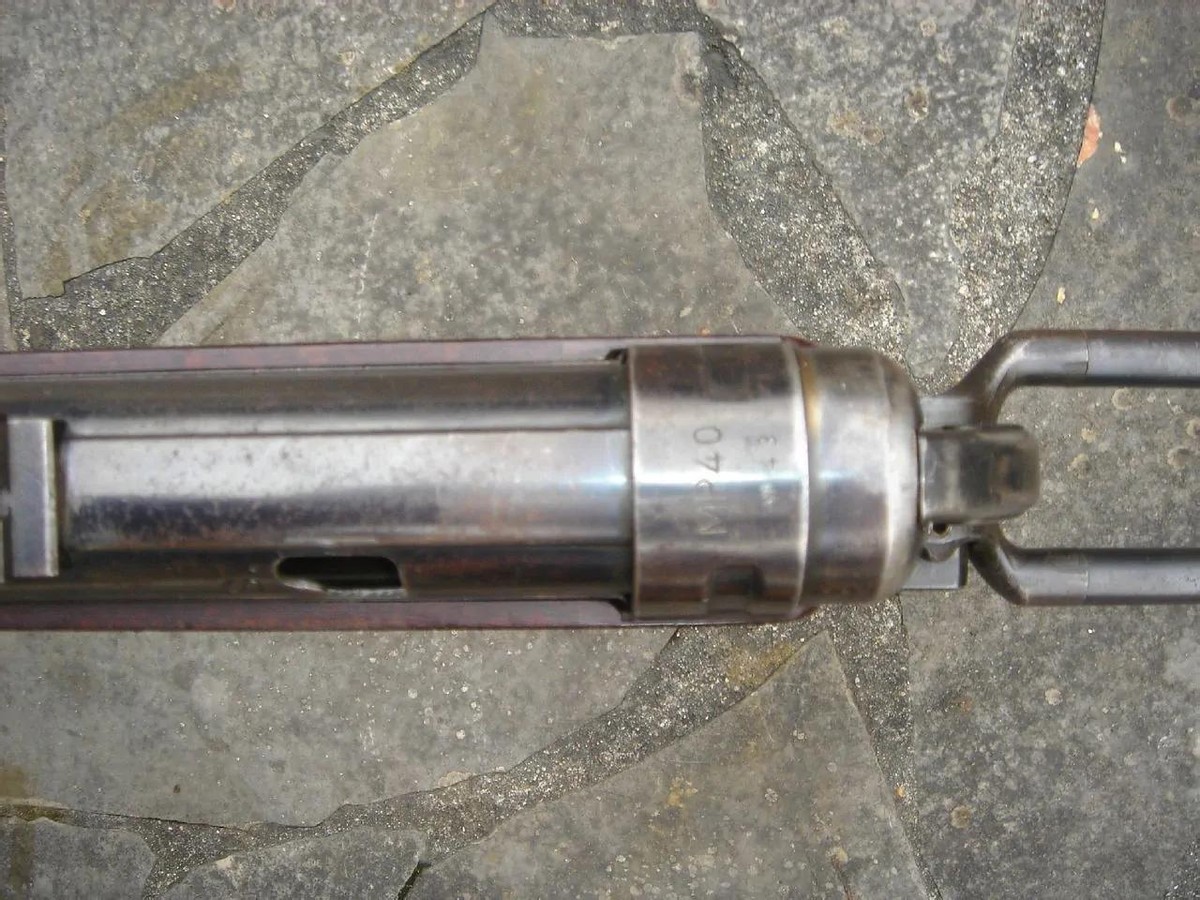 mp40式冲锋枪在二战时期中国有吗,德国二战mp40冲锋枪