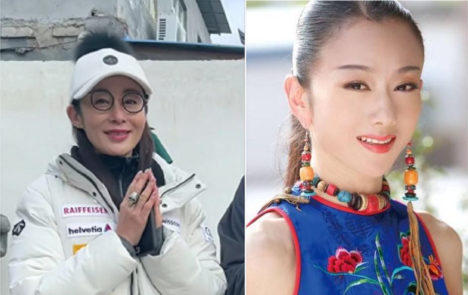 55岁张敏罕见晒照,张敏素颜