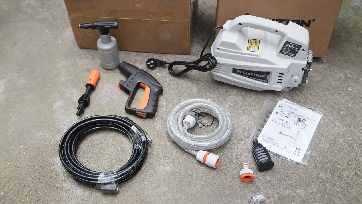 绿田无线洗车机实测哪一款最好用,绿田泰坦高压洗车机开箱评测