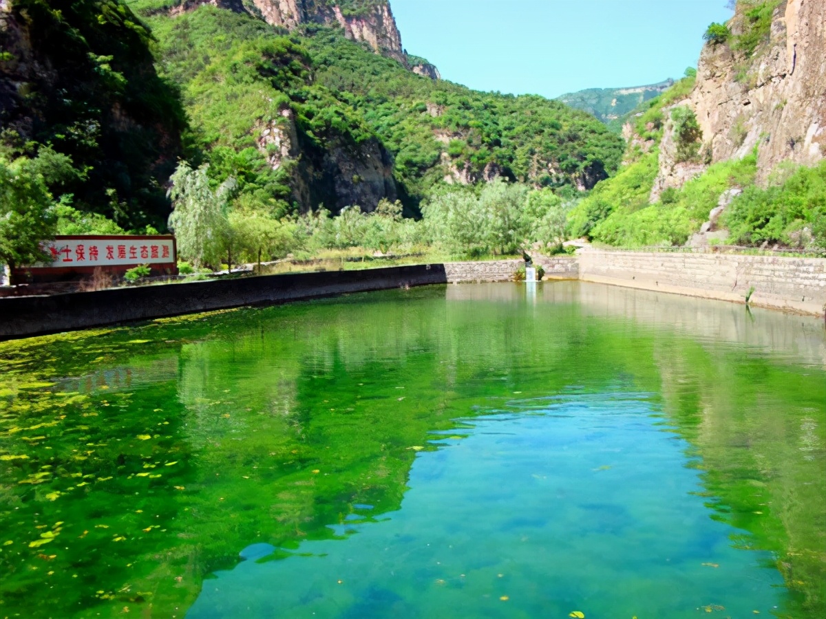 石家庄沕沕水景区红色讲解,平山沕沕水景点路线