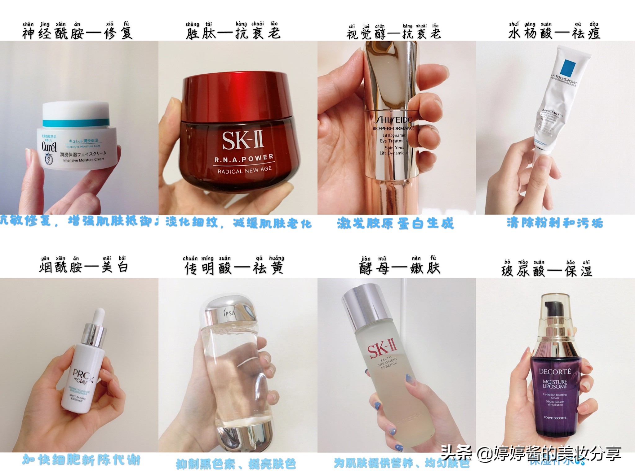 护肤品选什么成分的比较好,如何根据护肤品成分选择护肤品