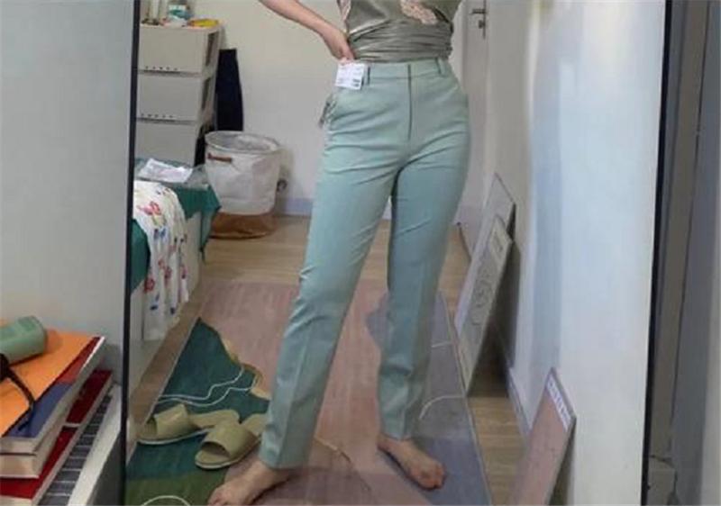 优衣库的聪明裤属于烟管裤吗,优衣库七分工装裤