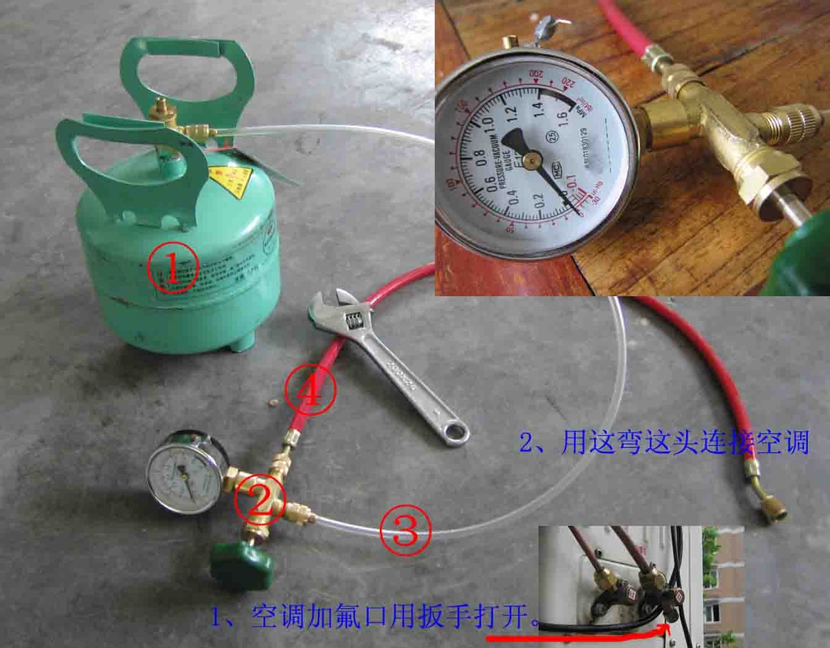 空调加氟加多了压缩机会坏吗,空调加氟过多压缩机泄压
