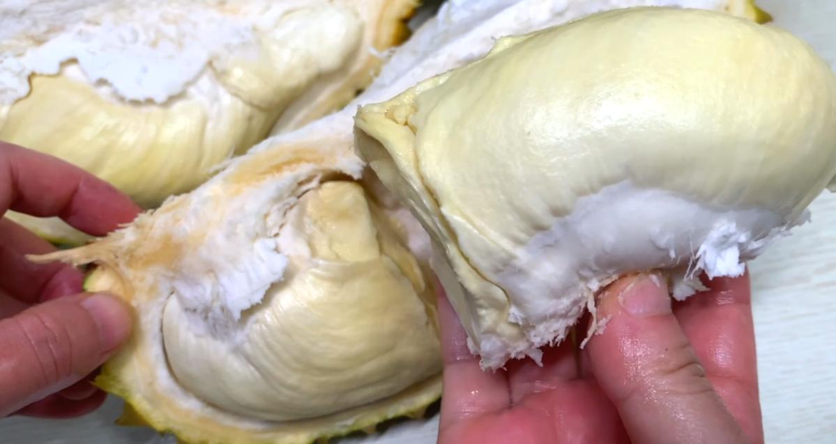 榴莲的正确开法榴莲为什么是脆的,榴莲裂开用什么绑住最好