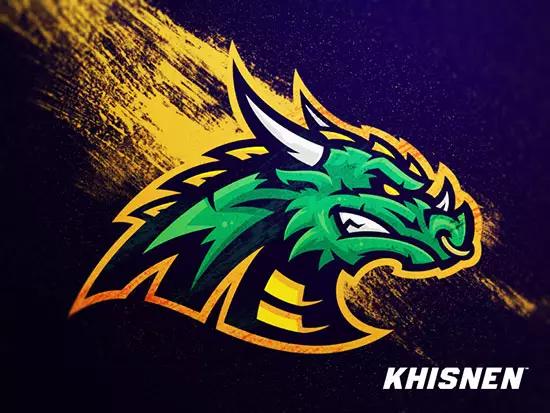 以龙为元素的logo图片,龙logo极简设计