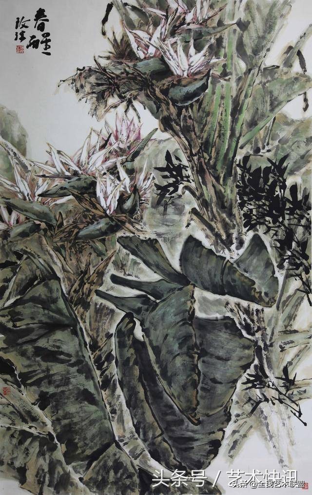 郭玫孮画家,郭玫孮花鸟画图片