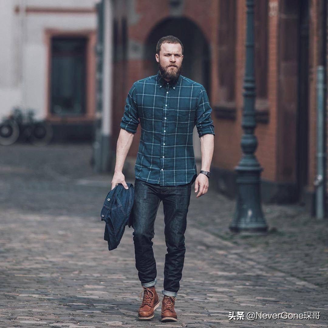 买了工装靴不知道怎么搭配？看看这27个RedWingIns