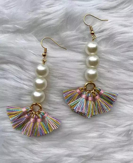 自制流苏装饰品,新家如何用流苏书签做装饰