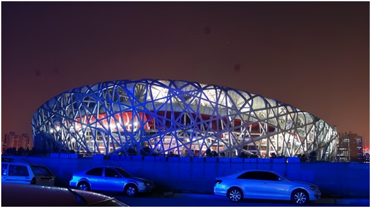 北京国家体育场鸟巢,北京国家体育场鸟巢南侧出口