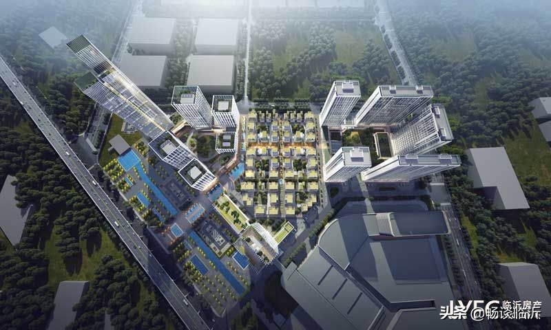 临沂西部新城集中奠基,临沂新城重点项目