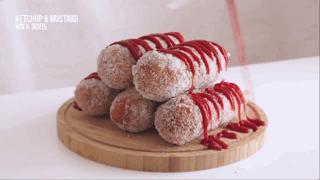 在家做韩国芝士热狗,关于热狗好吃的小零食