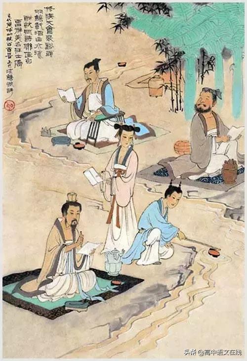 100首诗词图片,100首诗词100张风俗图太美了