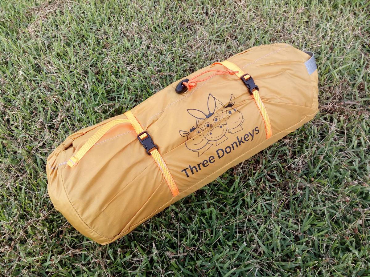 冬天户外露营帐篷简单便携,三只小驴户外帐篷防暴雨加厚