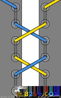 十种必学的鞋带系法,鞋带系的不好看怎么办