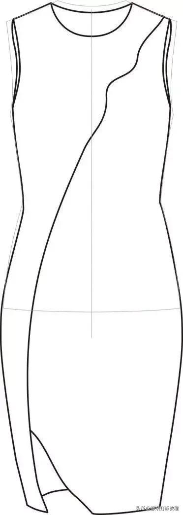 手绘服装款式图线稿书籍,服装款式图手绘专业教程