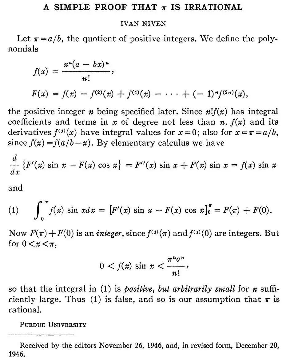 世界上第一个证实的物理事实,最复杂的证明是无理数
