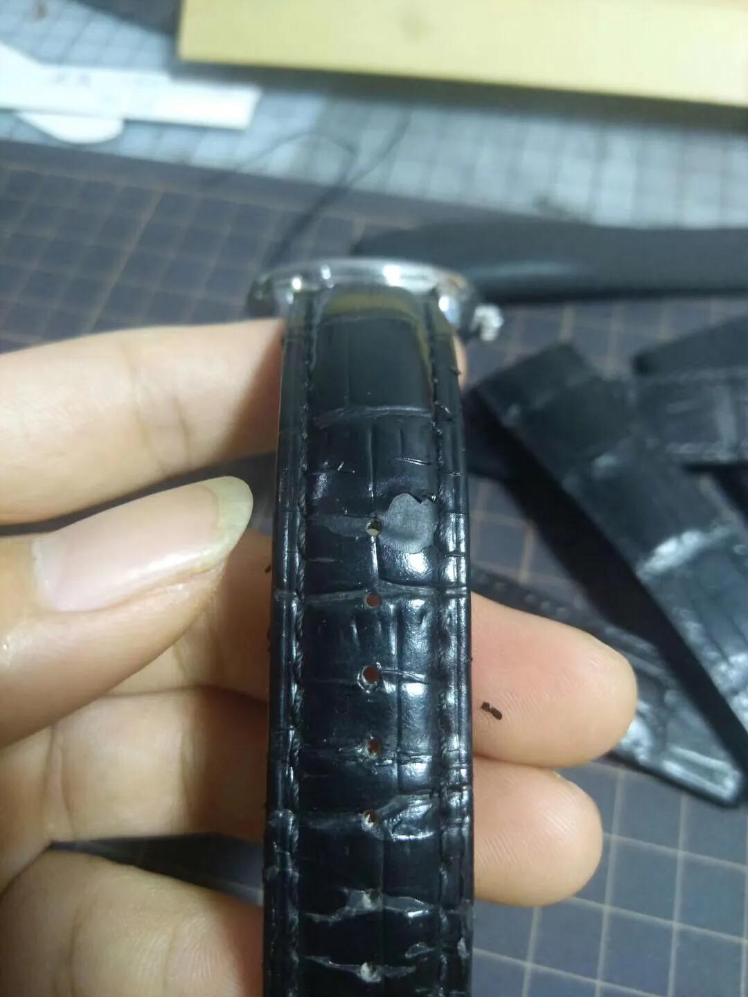 圆纹鳄鱼表带怎么快速辨别,如何分辨真假鳄鱼皮