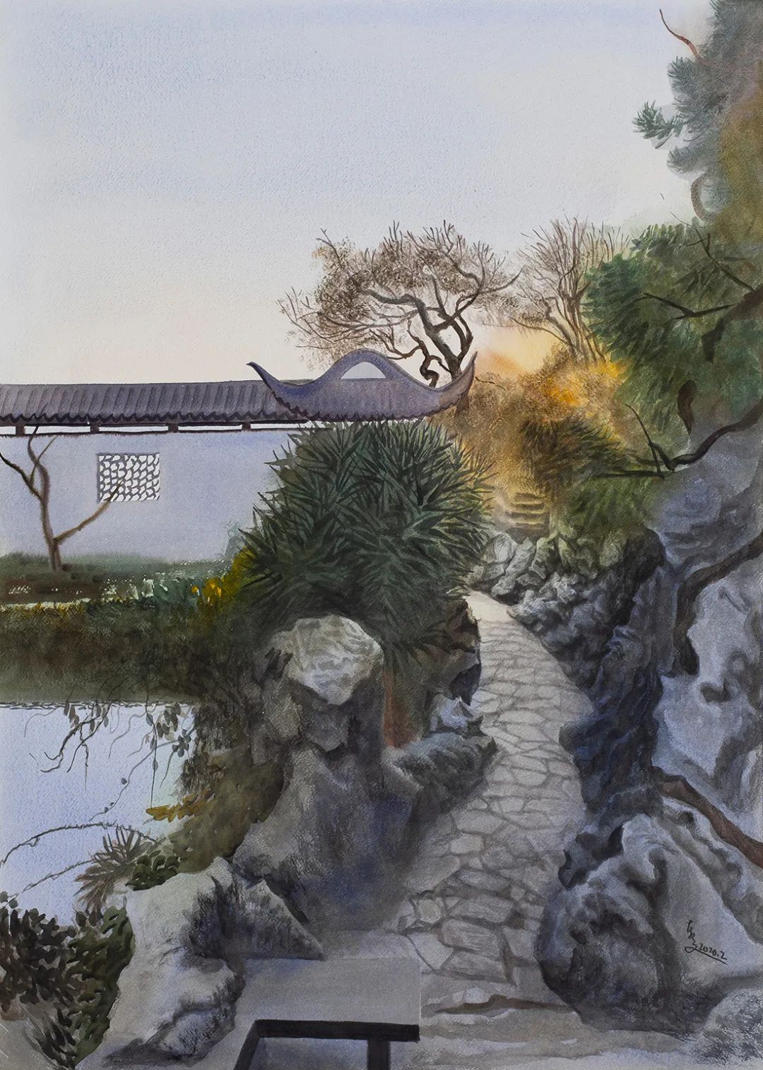 冼东文：寻找西施（蠡园情）