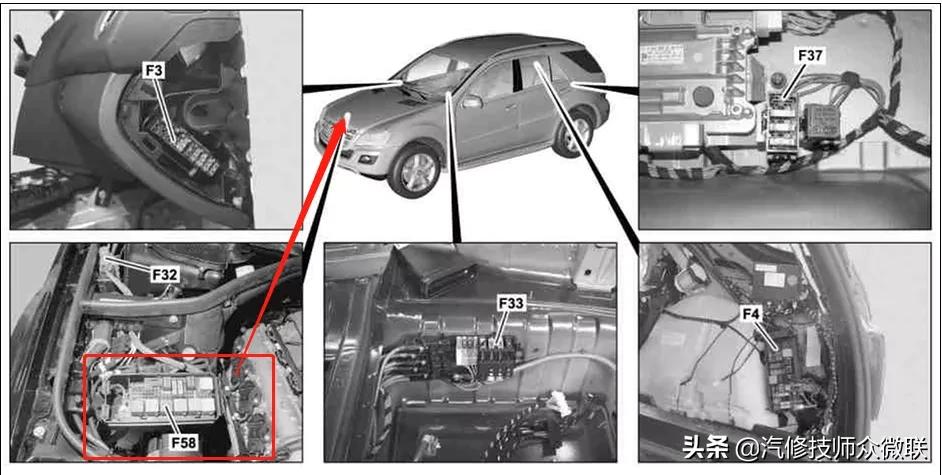 奔驰GL350维修发动机后无法启动