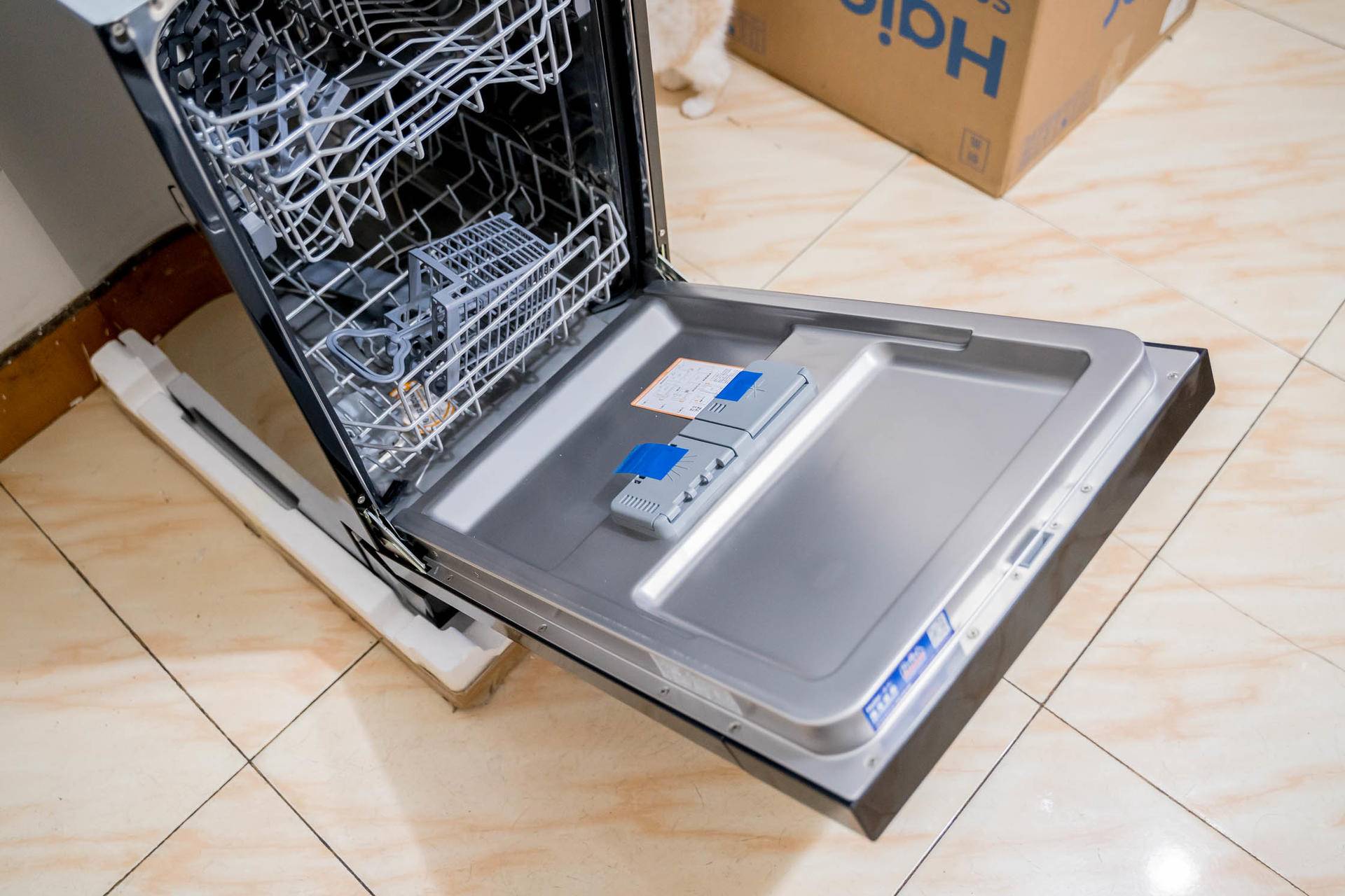 海尔10套大容量嵌入式洗碗机,海尔集成水槽洗碗机13套