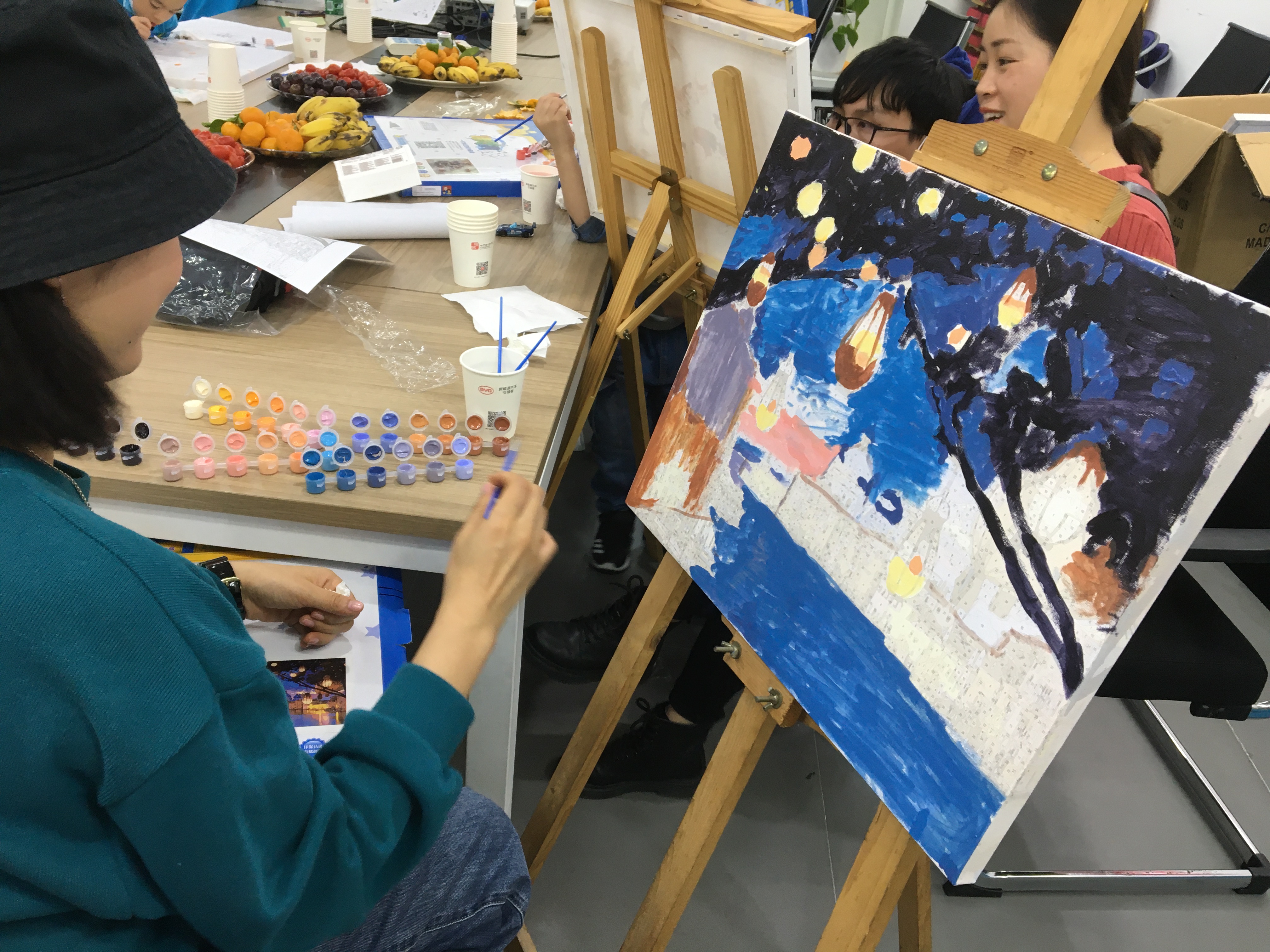 又简单又真实的油画,人生第一次绘画作品