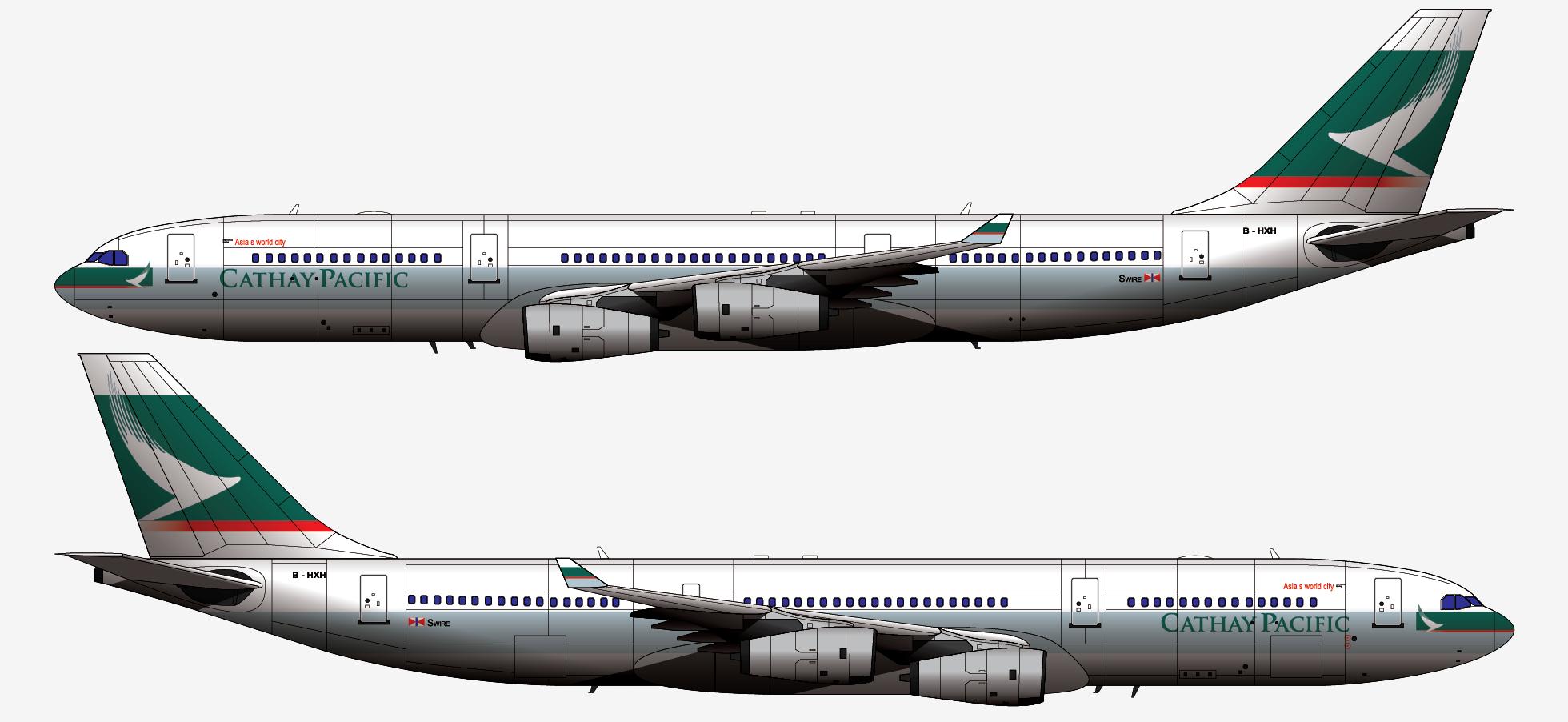 中国现在还有空客a340-500客机吗,空客a340-300型客机