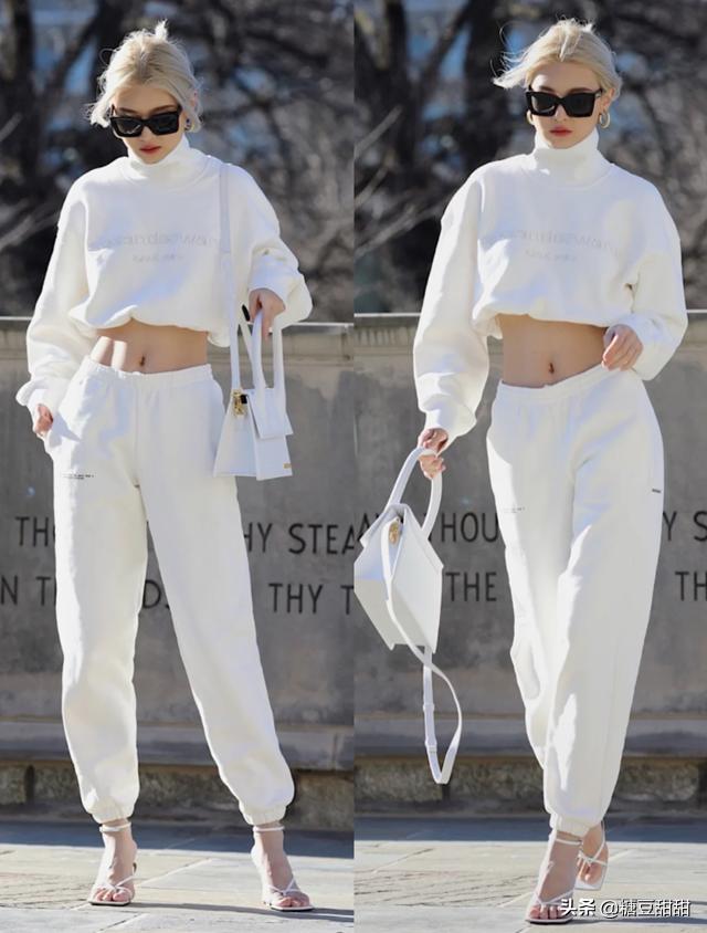 适合小个子女生的卫衣冬,今年最流行的小个子修身卫衣