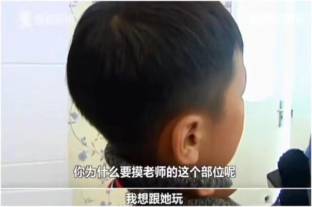 “摸了你好好说，凭什么动手”？7岁儿子非礼女老师，妈妈很不满