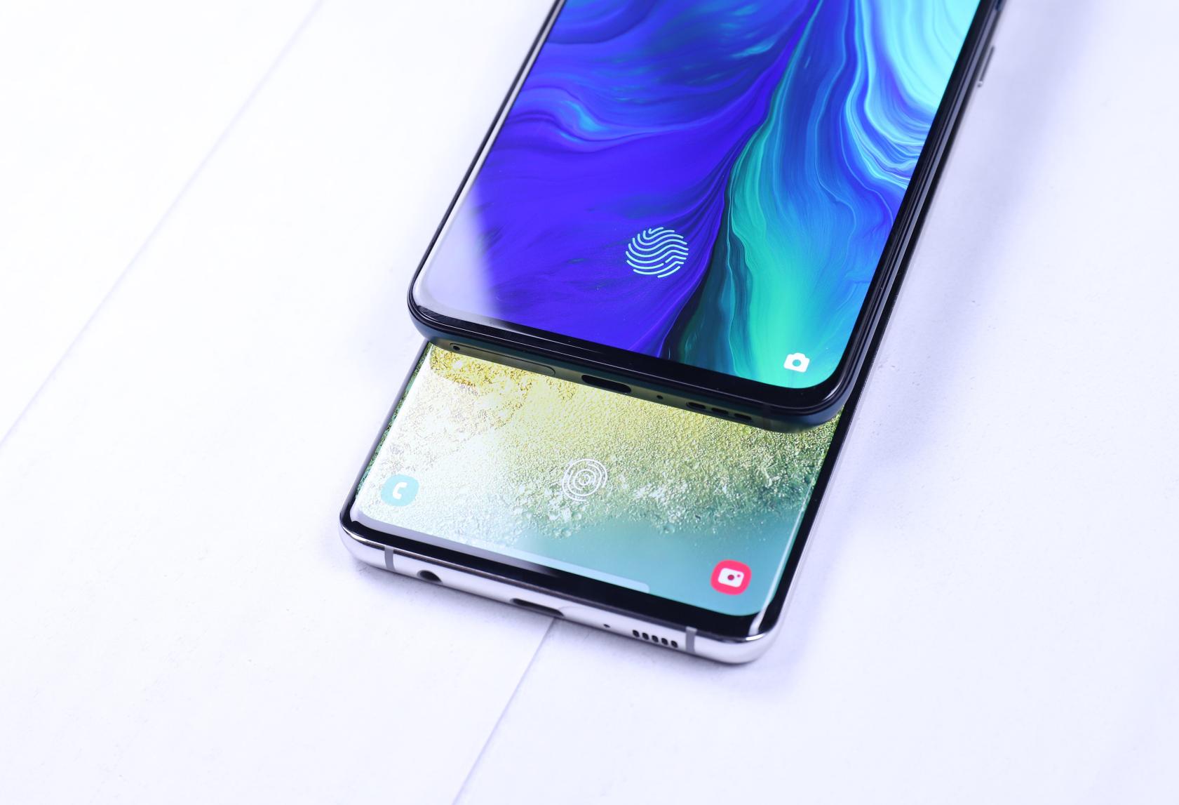 oppo和三星的屏幕指纹解锁,oppo屏幕指纹解锁的手机