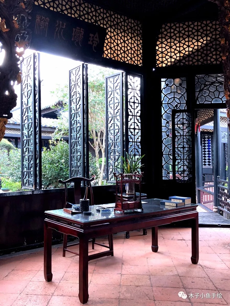 广东四大名园余荫山房窗户,余荫山房和广东四大名园