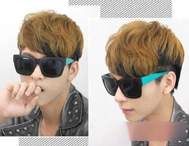 男生韩式卷发发型图片,男生韩式定型烫发图片