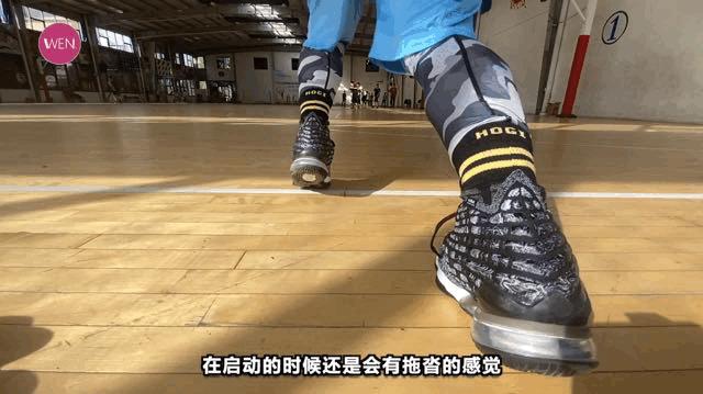 詹姆斯上脚17战靴,詹姆斯lbj实战靴