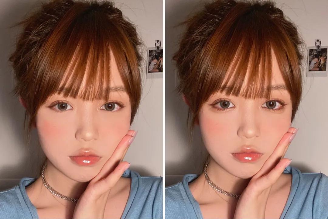 塌鼻子的女生怎么打扮自己,塌鼻子长相乖巧的女生怎么化妆