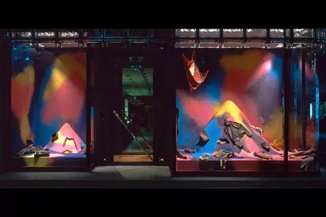 2016年成都爱马仕橱窗,爱马仕东京银座橱窗设计