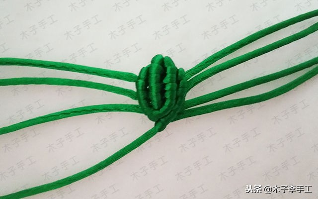 立体苹果的编织方法,小苹果的手工编法教程