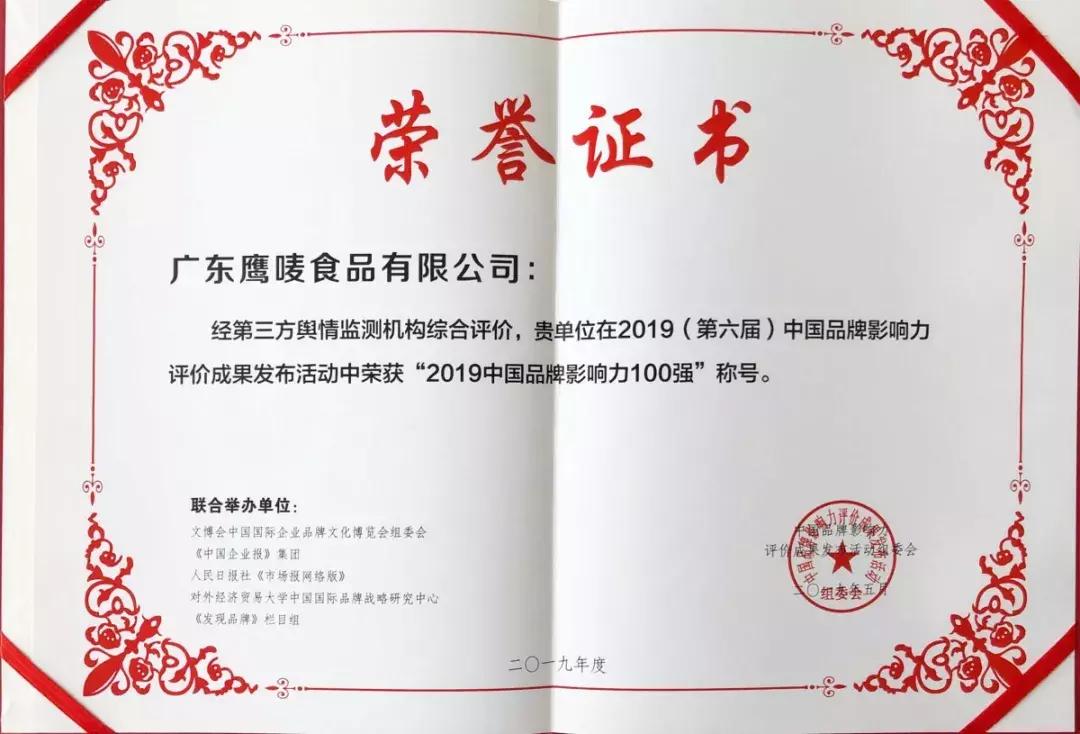 鹰唛揽获三项国家级大奖！