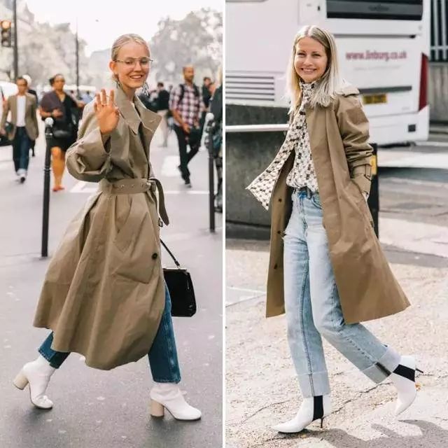 直筒裤短靴是你冬季的穿搭首选吗,冬季穿搭短靴牛仔裤