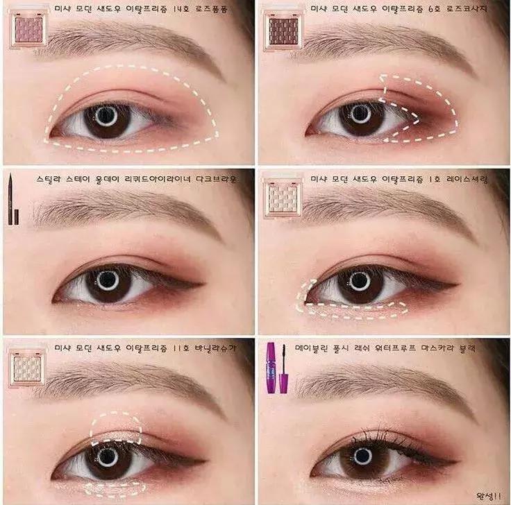 亚洲人裸色眼妆,眼妆的5大误区