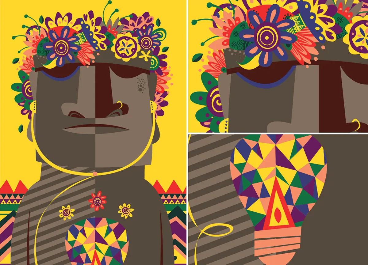 波兰插画师作品大全,巴西插画师gabriel图