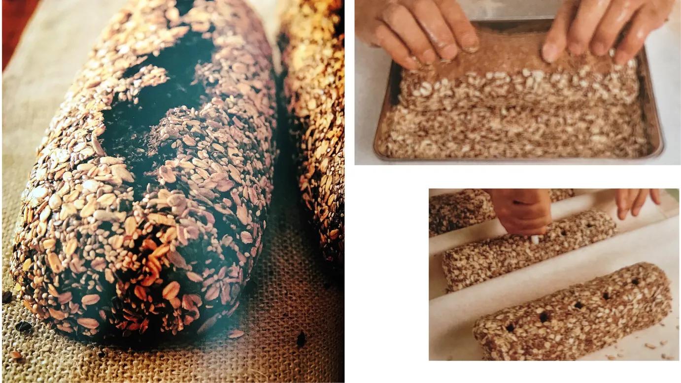 健身无糖全麦圆形面包,健身面包全麦做法