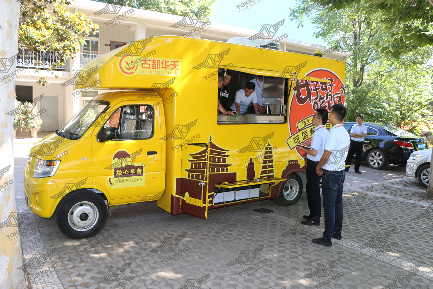 达客餐车,达客汽车定制化移动餐车