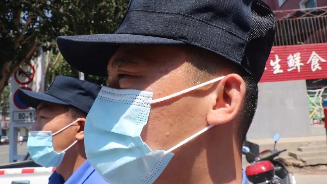 心疼！高温下，白城这群人的脸烤“焦”了…