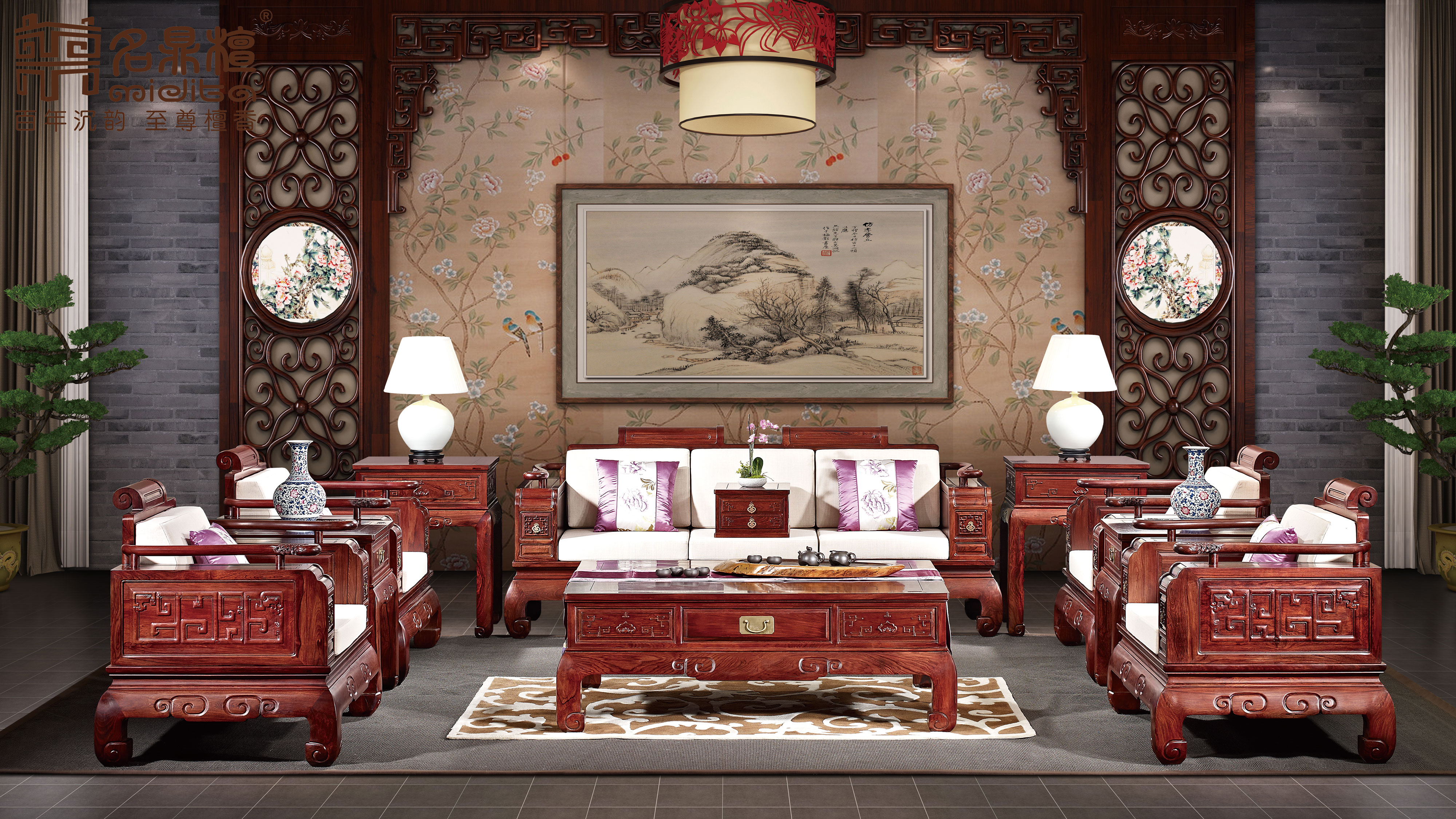 东阳缅花红木家具十大品牌,2019十大红木家具品牌排行榜