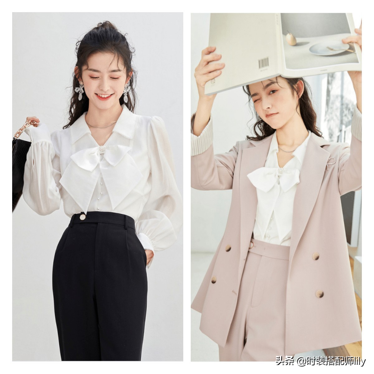 你的衣服有点结，画龙点睛之笔“仙女结”，美翻了整个秋季