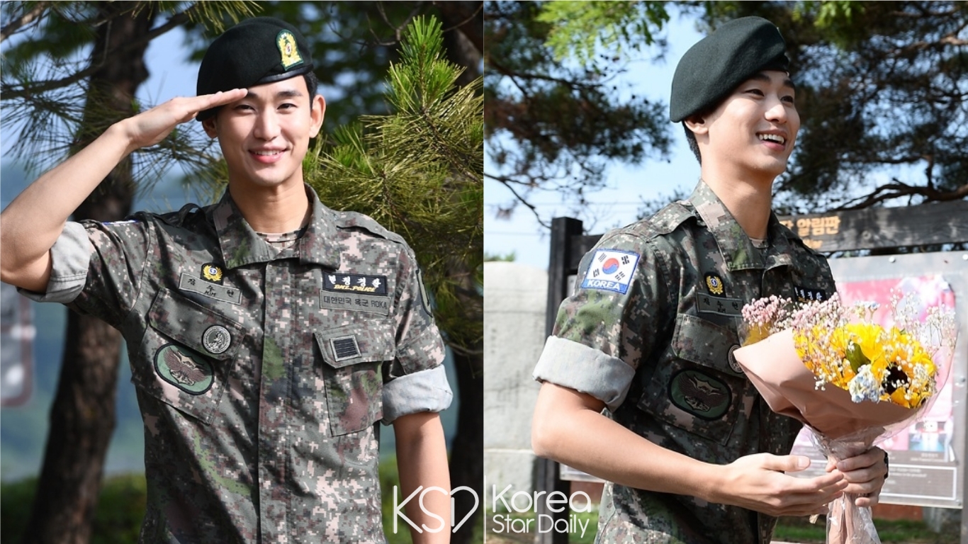 金秀贤刚退伍时,金秀贤什么时候退伍的